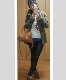 Bershka | フェイクレザーレギンス(その他パンツ)