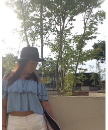 AZUL by moussy | ハット