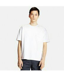 UNIQLO | MEN ビッグシルエットポケ付きT（半袖）(Tシャツ/カットソー)