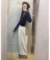 後ろ姿 | ニット/セーター