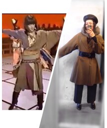 デザイア | アウター着ると中森明菜(ステンカラーコート)