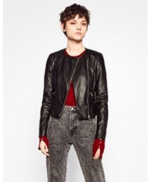 ZARA | ライダースジャケット
