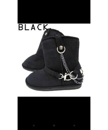 チェーン付きムートンブーツ(ブーツ)