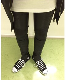 H&M | レディースのPUレザーパンツやねん(その他パンツ)