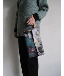 macromauro | john anna プリントクラッチバック(クラッチバッグ)