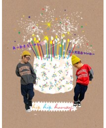 るーくんハピバ🎂💕 | 雑貨/ホビー