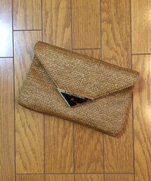 ELAINE TURNER | 鼈甲バックルクラッチバッグ(クラッチバッグ)