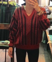 Yves Saint Laurent | ストライプニット(ニット/セーター)