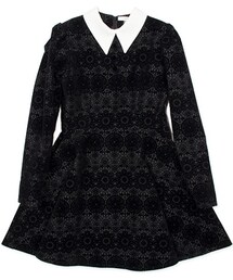 MURRAL | 【MURRAL】FLOCKY DRESS/BLACK (ワンピース)