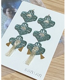 BANSAN | ピアス（両耳用）