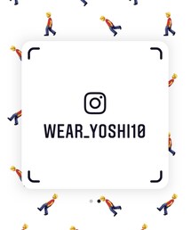🎧　Instagram  🎧 | 良ければ見に来てください🙆‍♂️『wear_yoshi』(その他)