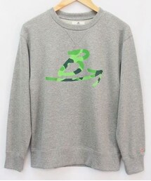  B | B迷彩ロゴトレーナー(スウェット)