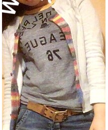 DENIM DUNGAREE | カーディガン/ボレロ