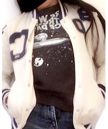 DENIM DUNGAREE | スタジャン