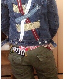 DENIM DUNGAREE | デニムパンツ