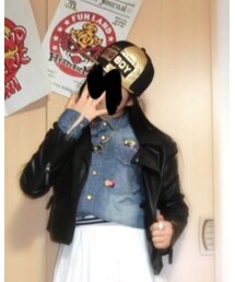 no brand | ライダースジャケット