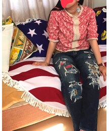 DENIM DUNGAREE | デニムパンツ