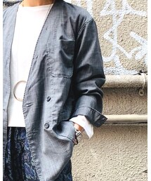 Engineered Garments | ノーカラージャケット
