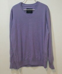若雷 | 紫色針織衫 M號/250(ニット/セーター)