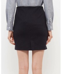 UNIQLO | 女裝針織緊身迷你裙/WOMEN Ponte Pencil Mini Skirt/色：06 NAVY/商品番号131415(スカート)