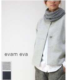 evam  eva | ノーカラージャケット