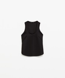 ZARA | Sleeveless Mesh Top(タンクトップ)