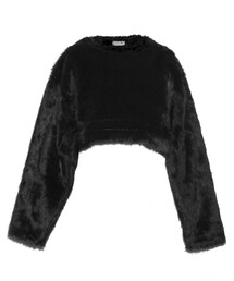 Somewhere Nowhere | Croped Faux Fur Top(その他トップス)