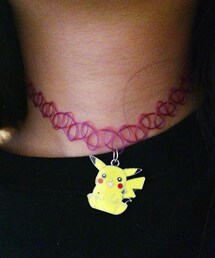 tattoo choker | ネックレス