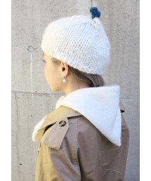 cikolata | cikolata フード付きマフラー(ニットキャップ/ビーニー)