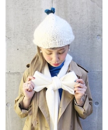 cikolata | cikolata フード付きマフラー(マフラー)