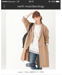 earth music&ecology | チェスターコート