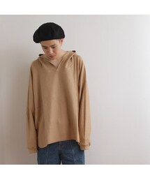 Wide hoodie by O Project(パーカー)