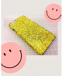 iPhoneカバーは手作りのメタメタスワロ。ギラギラで目が痛い。デコリストです。休職中ですが、、、。 | スワロフスキーは美しい(スマホケース/カバー)