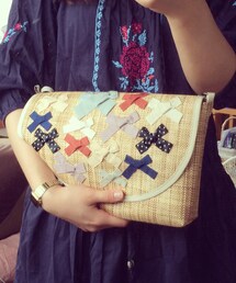 nesessaire | リボンクラッチバッグ(クラッチバッグ)