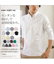 some might say | オックスフォードボタンダウンシャツ(シャツ/ブラウス)