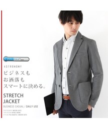 オンオフ両用COOLMAX夏用ドライテーラードジャケット(テーラードジャケット)