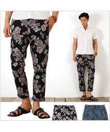 Audience | 着こなしの幅を広げる派手柄クロップド9分丈パンツ(その他パンツ)