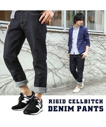 VIBGYOR | こだわりの赤耳セルビッチインディゴリジッド生デニム(デニムパンツ)