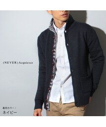 華やぐシェットランドジャガードニットカーディガン(カーディガン/ボレロ)