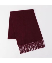 limited edition | LIMITED EDITION MENS リミテッド エディション メンズ カシミヤムジマフラー ワイン LE-CM01-Y5095-5200(マフラー)