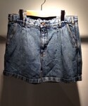 TUNAGI JAPAN  Used | TUNAGI JAPAN  Used ブリーチデニムタックショーツ(牛仔褲)