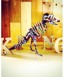 King | ダイソーのティラノザウルスをリメイクした。hiphopザウルス(その他)