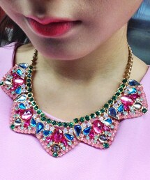 VINTAGE | Pink necklace (ネックレス)