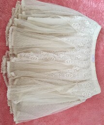 RETRO GIRL | 短めのチュールスカート(o^^o)
ウエストラインにはちびリボンが♡(スカート)