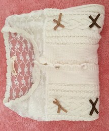 Ank Rouge | レースとリボンがとってもかわいいショート丈のカーデ⊂((・x・))⊃
とことんガーリーに仕上げたいときに着用します☆彡(カーディガン/ボレロ)