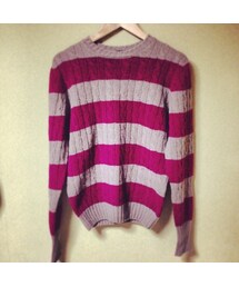ドルモア  ボーダーニット(ニット/セーター)