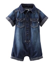 OSHKOSH | デニムロンパー(ロンパース)
