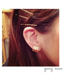 yoony moon | べっこうピアス(ピアス（両耳用）)