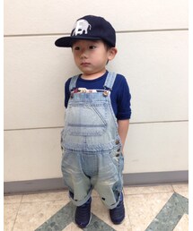 no brand | 息子お気に入り像ワッペン付きキャップ(キャップ)