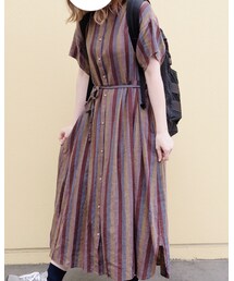 Dot＆Stripes CHILD WOMAN | シャツワンピース